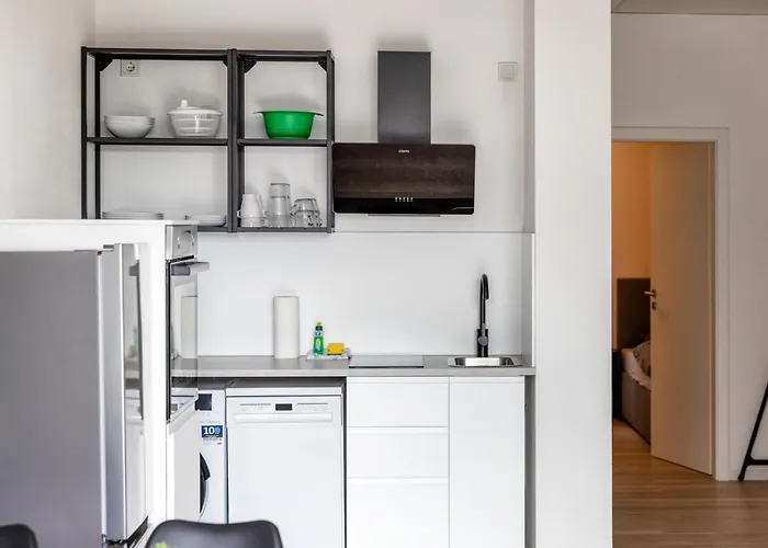 公寓 Mit Vier Einzelboxspringbetten - Netflix 戈赫